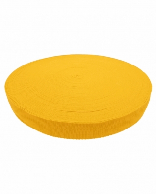 Taśma nośna polycotton  (506) żółta
