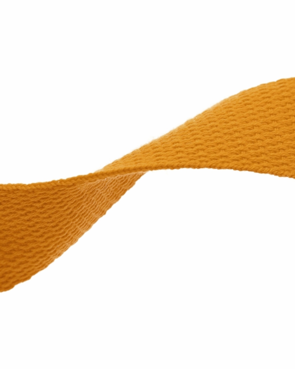Taśma nośna polycotton  (844) ciemnożółta