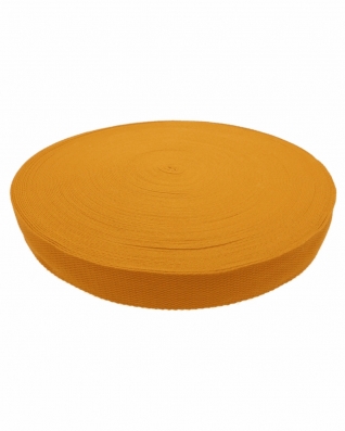Taśma nośna polycotton  (844) ciemnożółta