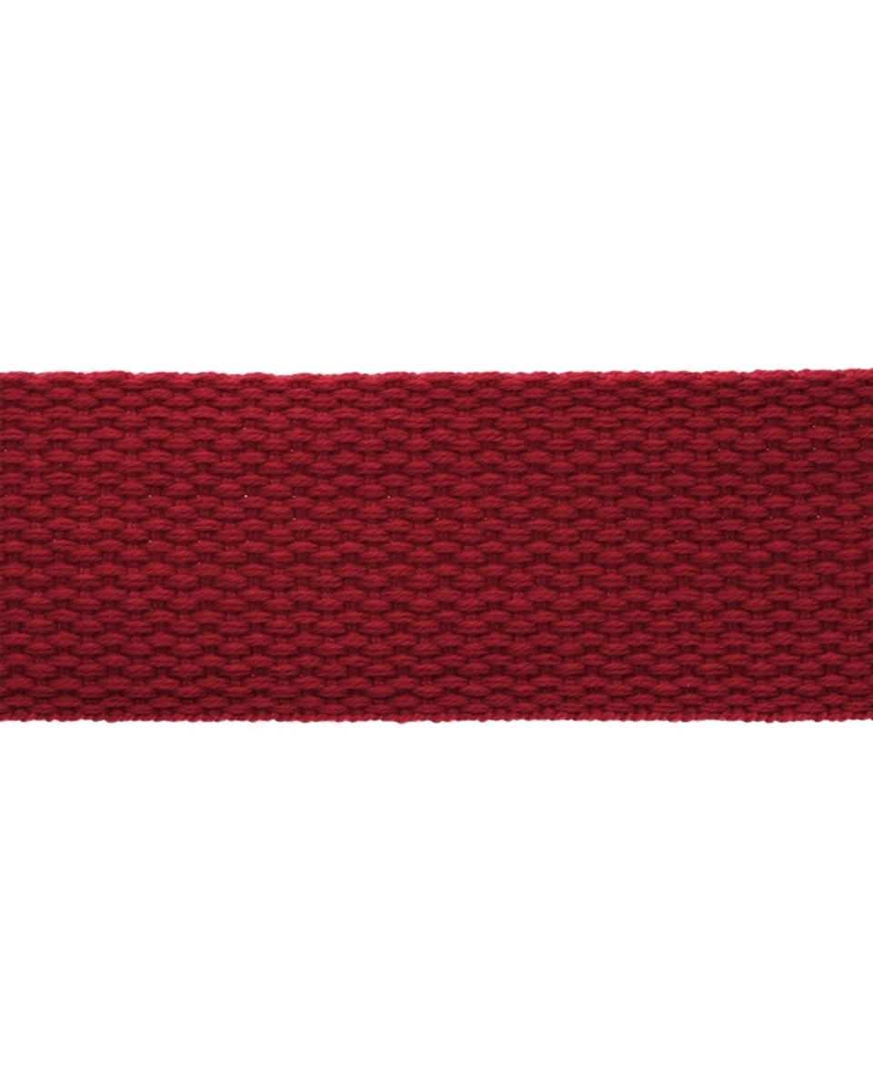 Taśma nośna polycotton  (059) bordowa