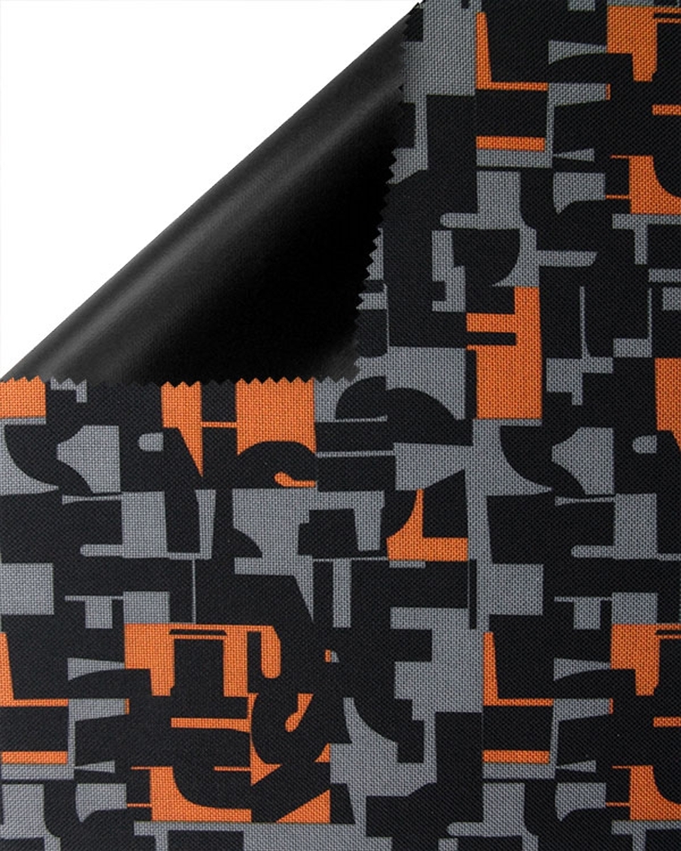 Polyester fabric premium 600d*300d waterproof pvc-f covered mosaic 1 150 cm