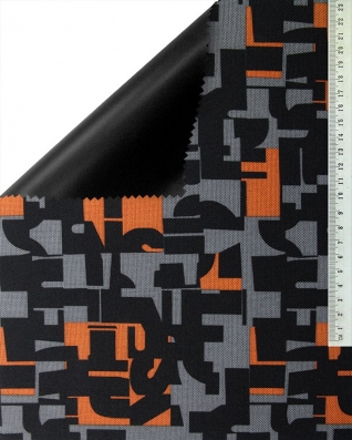 Polyester fabric premium 600d*300d waterproof pvc-f covered mosaic 1 150 cm