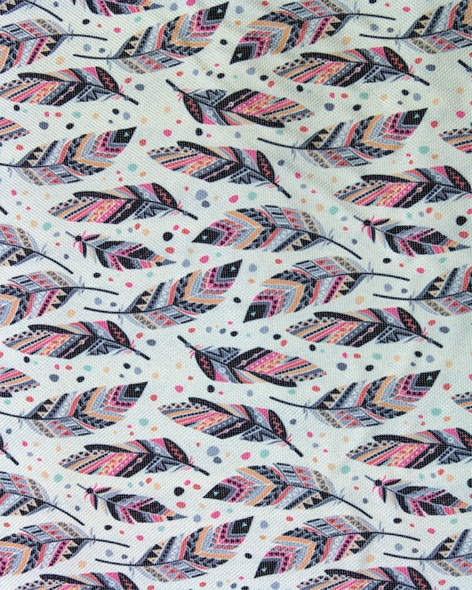 Polyester fabric premium 600d*300d waterproof pvc-f covered feathers 3 150 cm