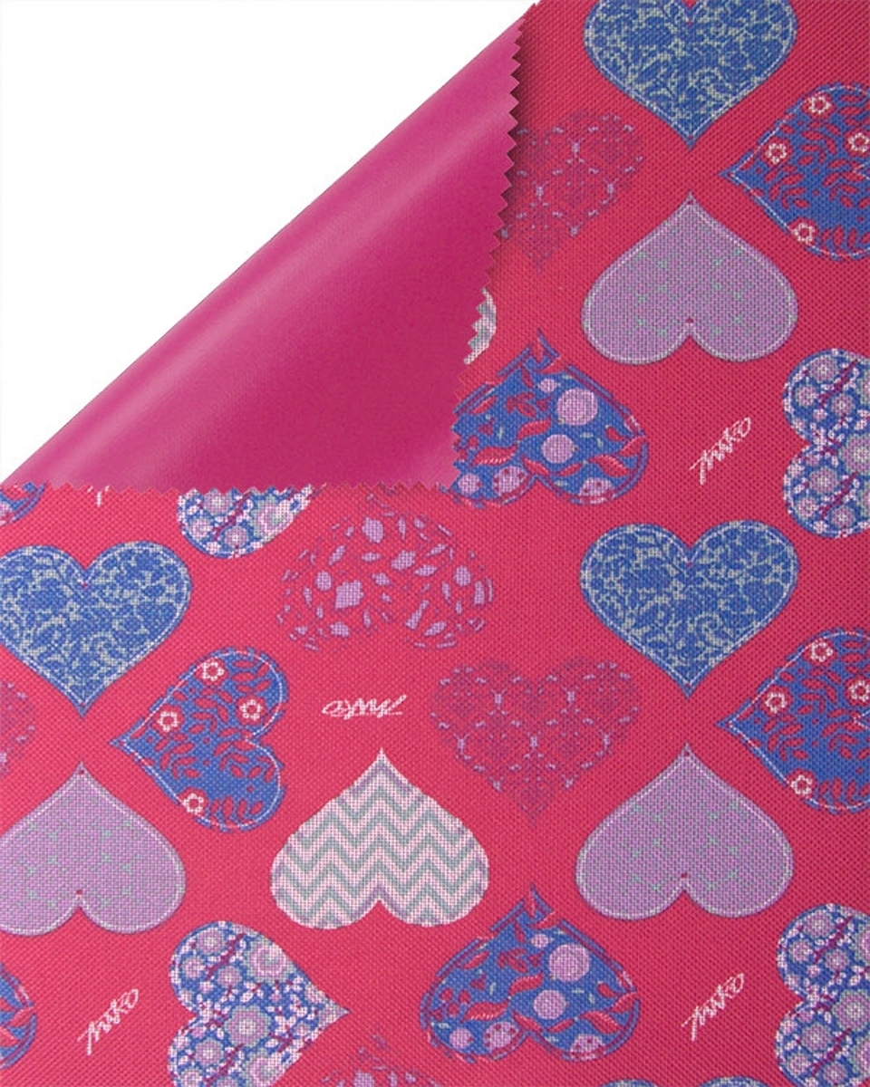 Polyester fabric premium 600d*300d waterproof pvc-f covered hearts 4 150 cm 5 mb