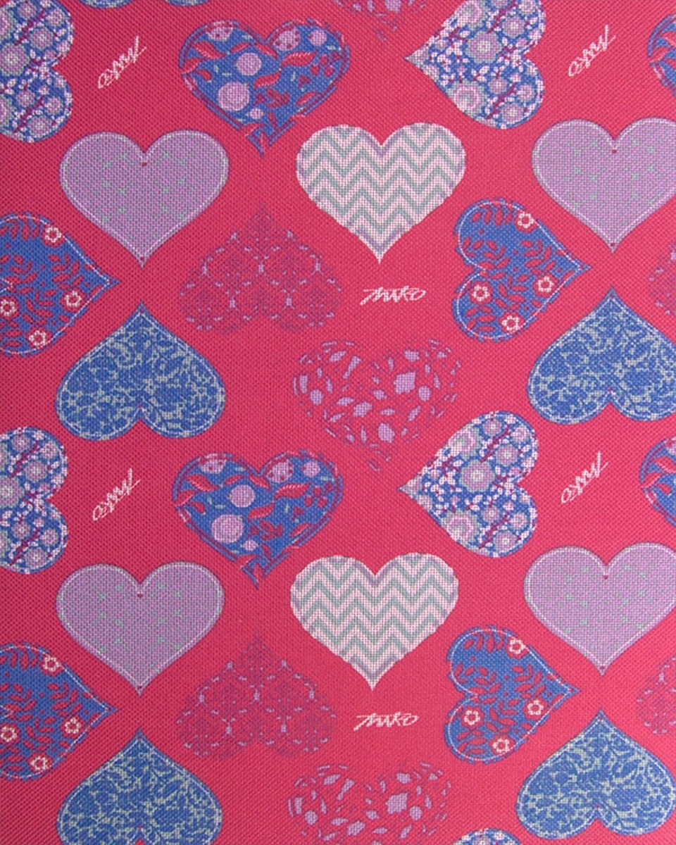 Polyester fabric premium 600d*300d waterproof pvc-f covered hearts 4 150 cm 5 mb