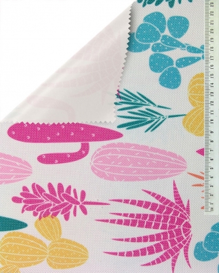 Polyester fabric premium 600d*300d waterproof pvc-f covered cacti 12 150 cm