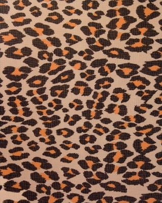 Polyesterová tkanina premium 600d*300d voděodolný potažená pvc-f leopardí potisk 17 150 cm