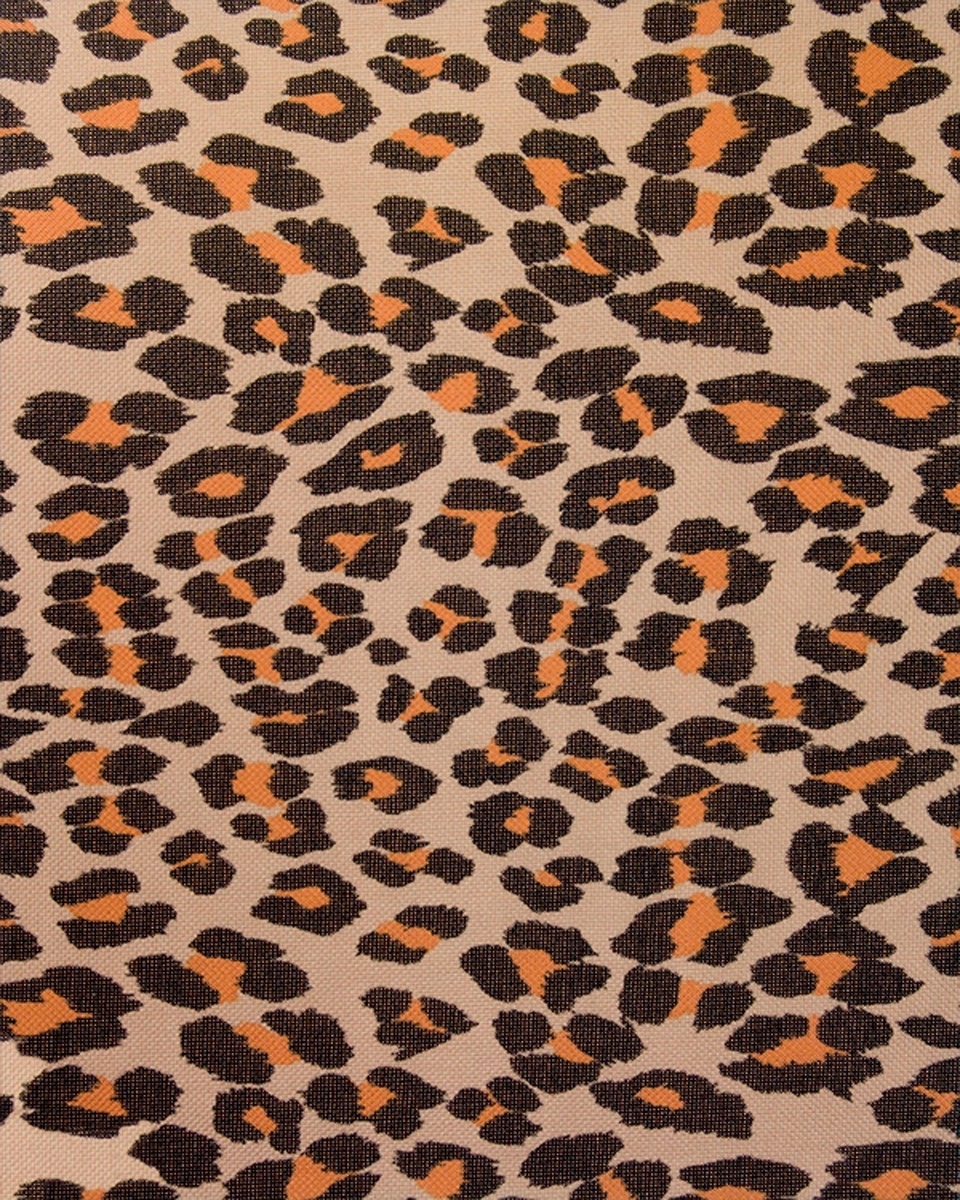 Polyester fabric premium 600d*300d waterproof pvc-f covered leopard print 17 150 cm