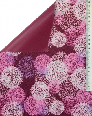 Polyesterová tkanina premium 600d*300d voděodolný potažená pvc-f pampelišky 18 150 cm