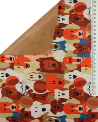 Polyester fabric premium 600d*300d waterproof pvc-f covered dogs  24&nbsp150  cm