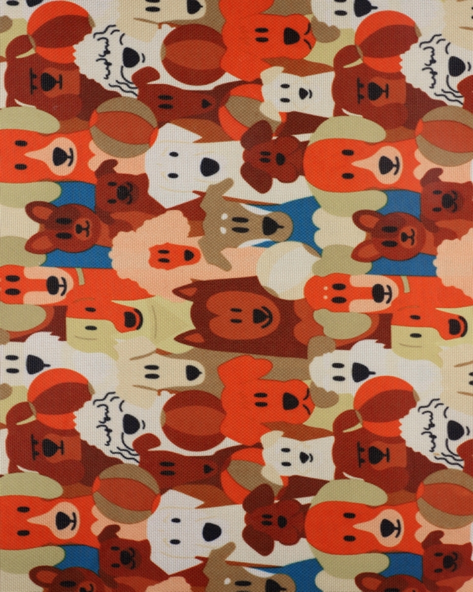 Polyester fabric premium 600d*300d waterproof pvc-f covered dogs  24&nbsp150  cm