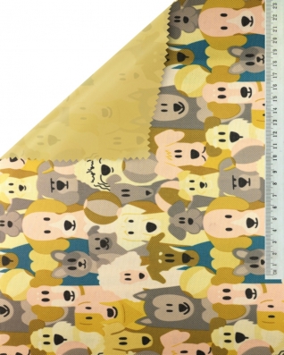 Polyester fabric premium 600d*300d waterproof pvc-f covered dogs 25