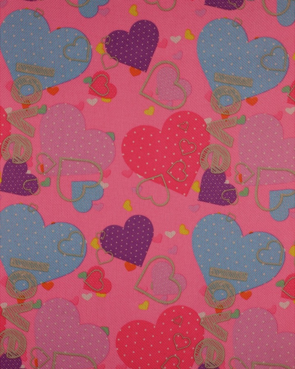 Polyester fabric premium 600d*300d waterproof pvc-f covered hearts&nbsp26 150  cm