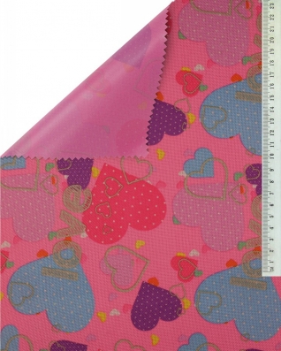 Polyester-stoff premium 600d*300d  wasserdicht pvc-f-beschichtet herzen&nbsp26 150 cm