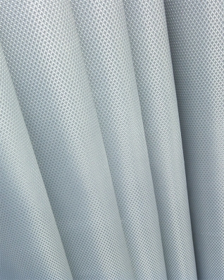 Polyester decorative fabric potažená pvc stříbrná 148 cm 50 m