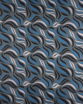 Polyester fabric premium 600d*300d waterproof pvc-f covered blue wave 19 150  cm