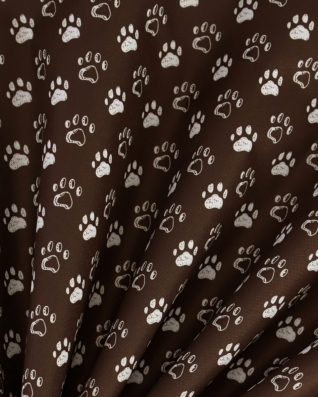 Polyester fabric premium 600d*300d waterproof pvc-d covered brown in foot  146  cm
