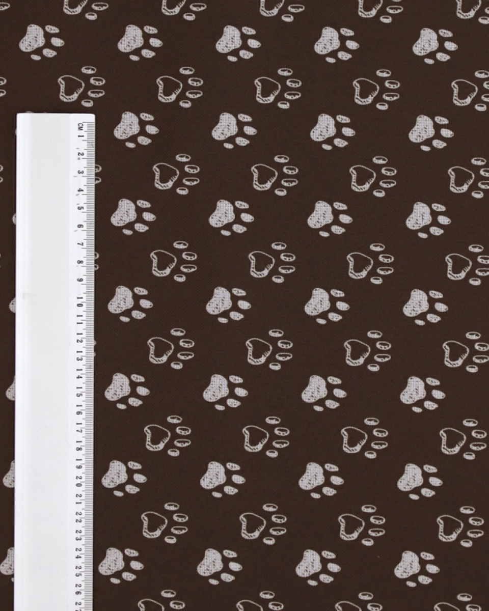 Polyester fabric premium 600d*300d waterproof pvc-d covered brown in foot  146  cm