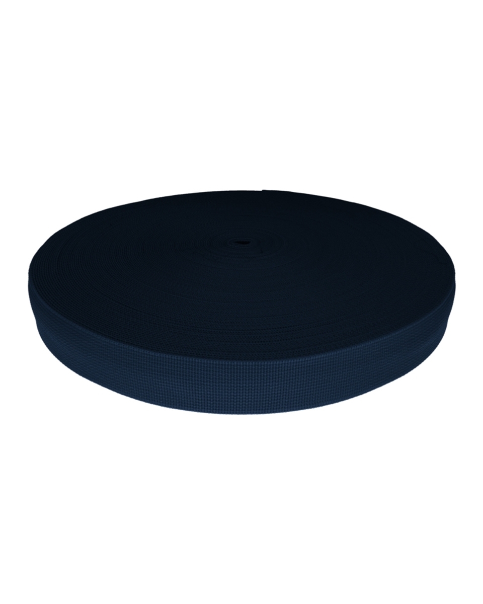 Polyester-Tragband P10 (058) Marineblau