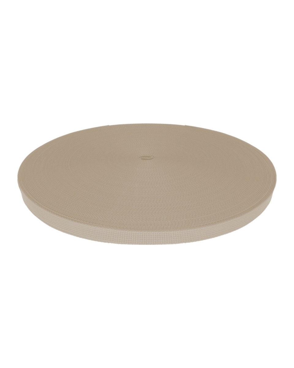 Polyester-Tragband P10 (098) Beige