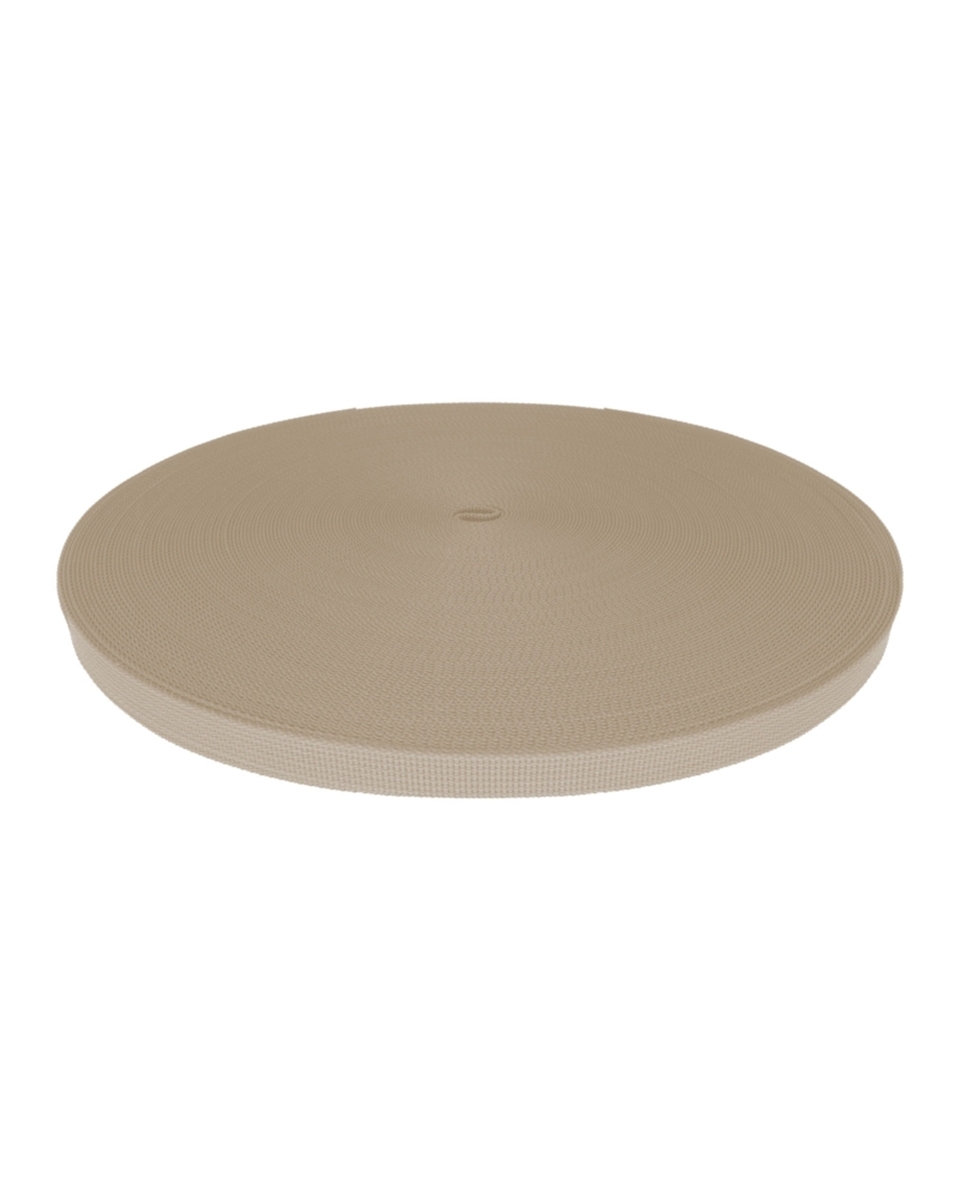 Polyester-Tragband P10 (098) Beige