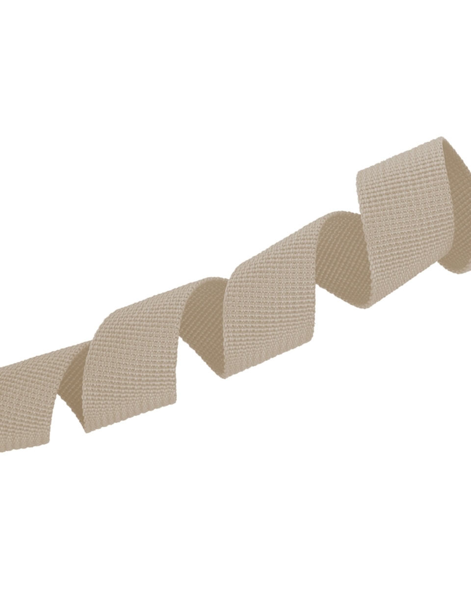 Polyester-Tragband P10 (098) Beige