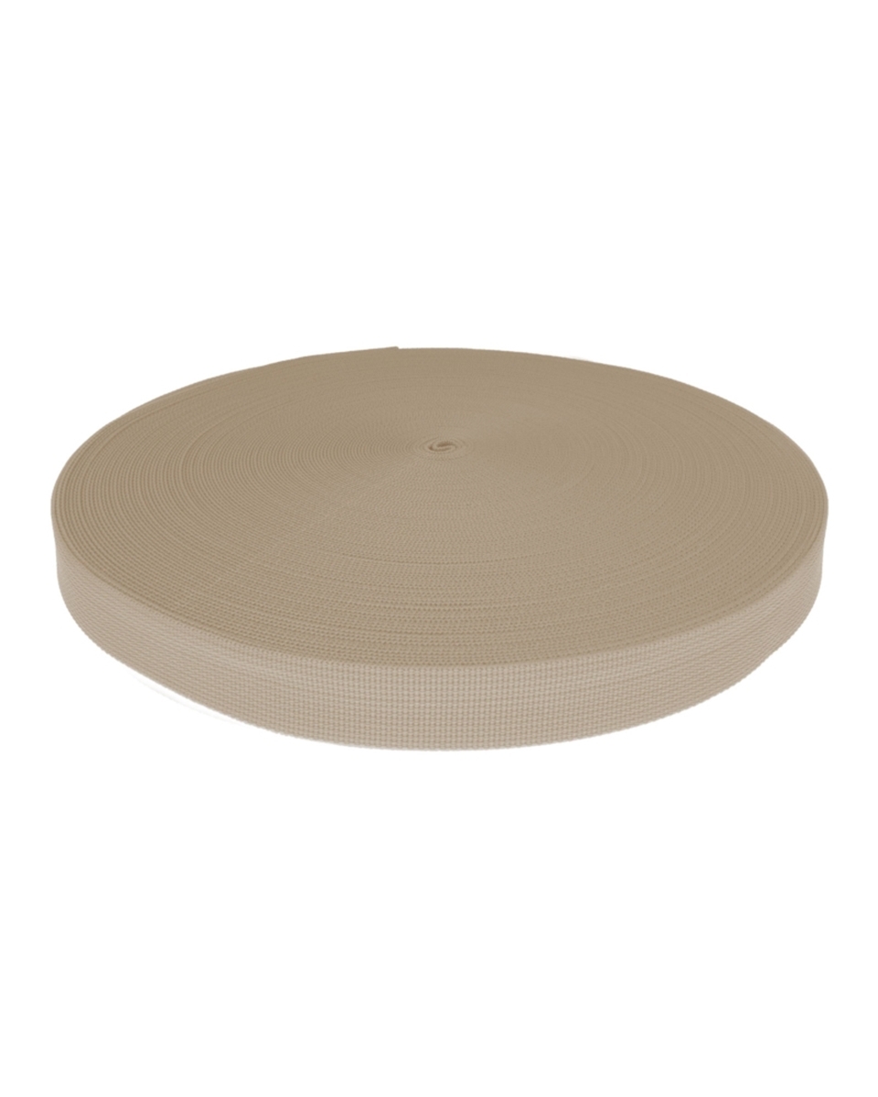Polyester-Tragband P10 (098) Beige