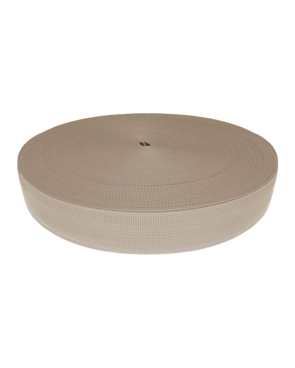 Polyester-Tragband P10 (098) Beige