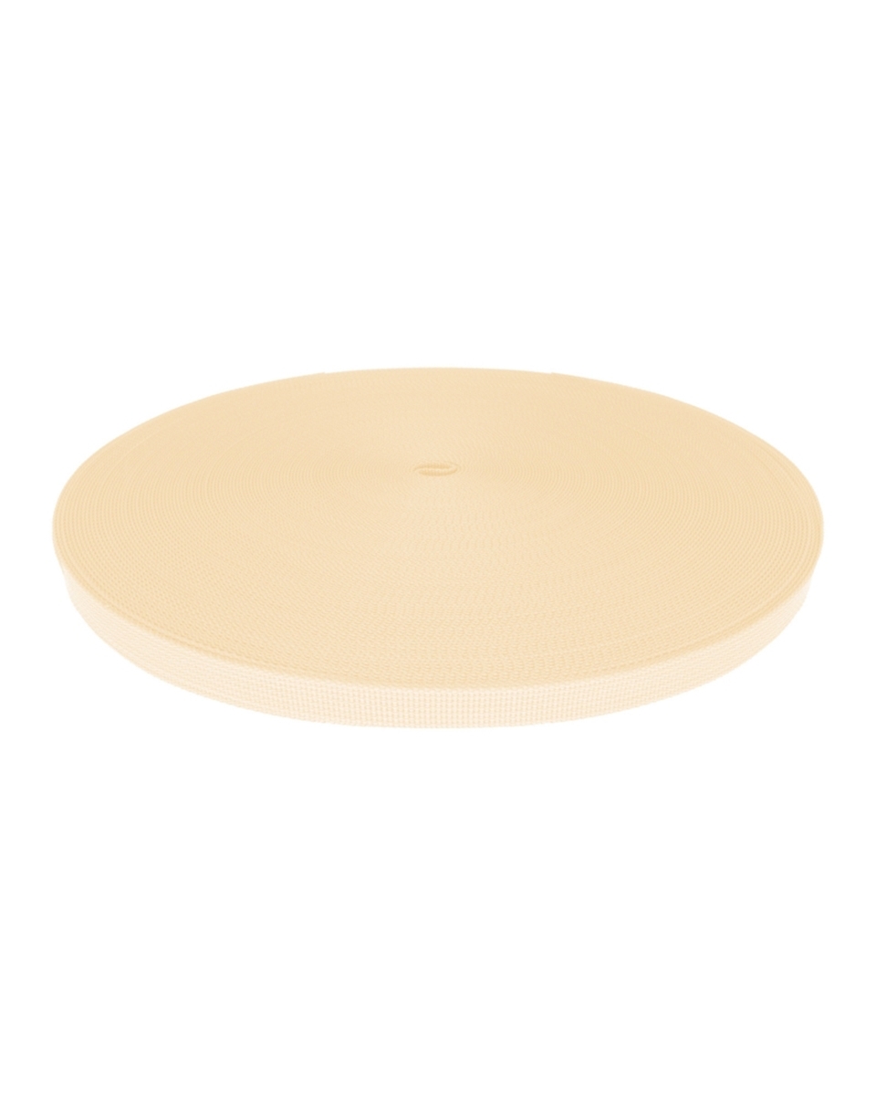 Polyester-Tragband P10 (122) Hellbeige