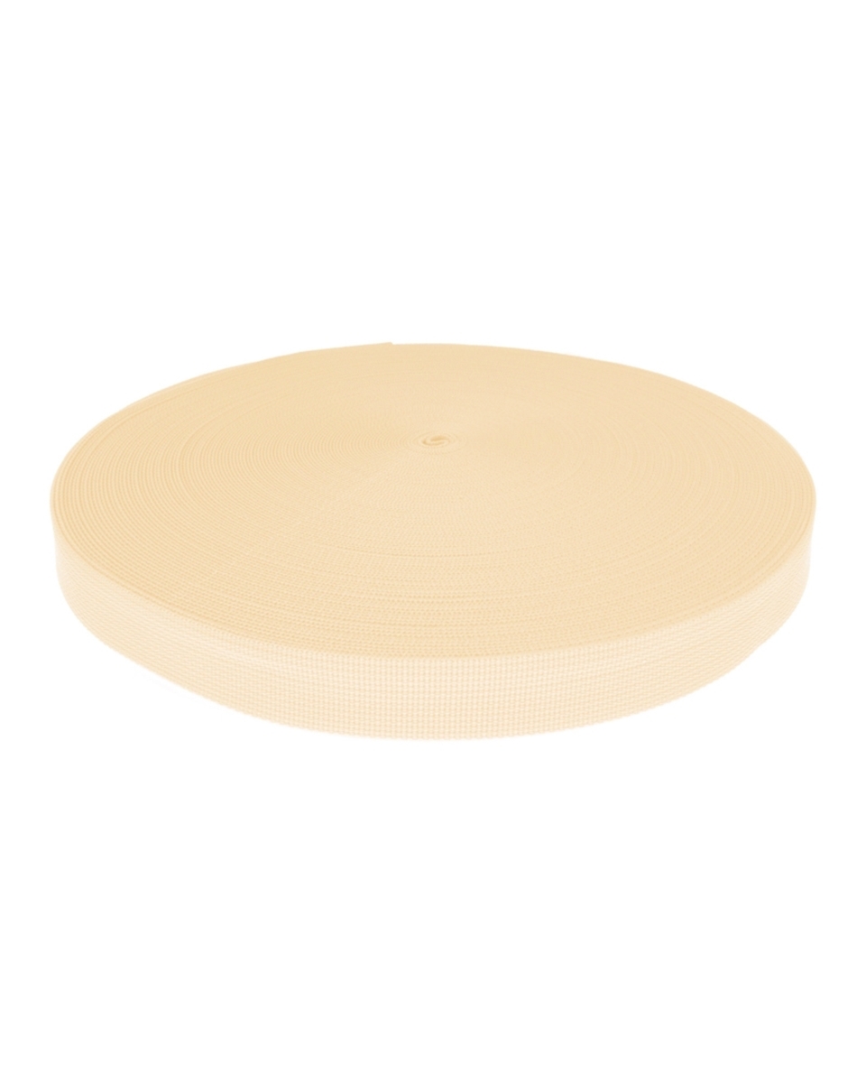 Polyester-Tragband P10 (122) Hellbeige
