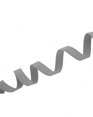 Polyester-Tragband P10 (134) Grau