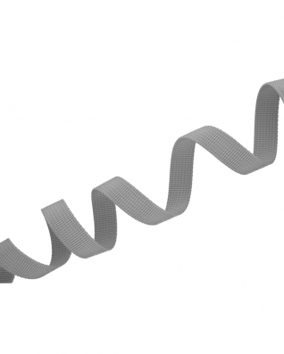 Polyester-Tragband P10 (134) Grau