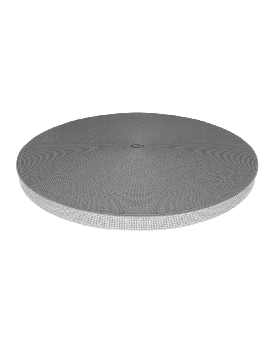 Polyester-Tragband P10 (134) Grau