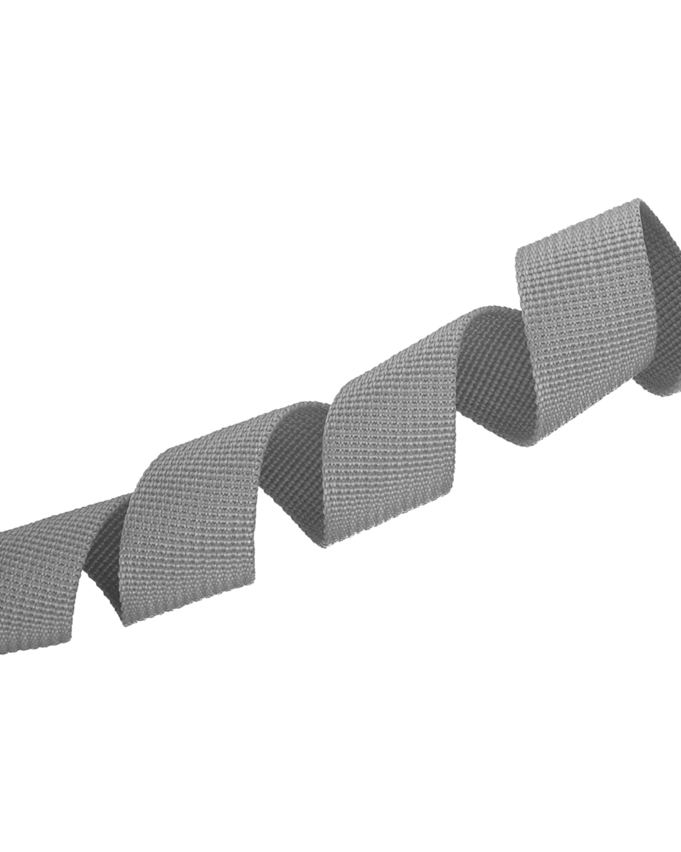 Polyester-Tragband P10 (134) Grau