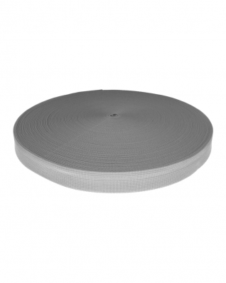 Polyester-Tragband P10 (134) Grau