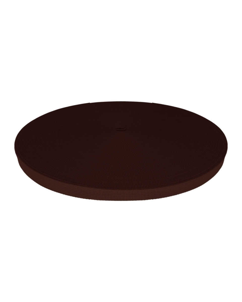 Polyester-Tragband P10 (141) Dunkelbraun