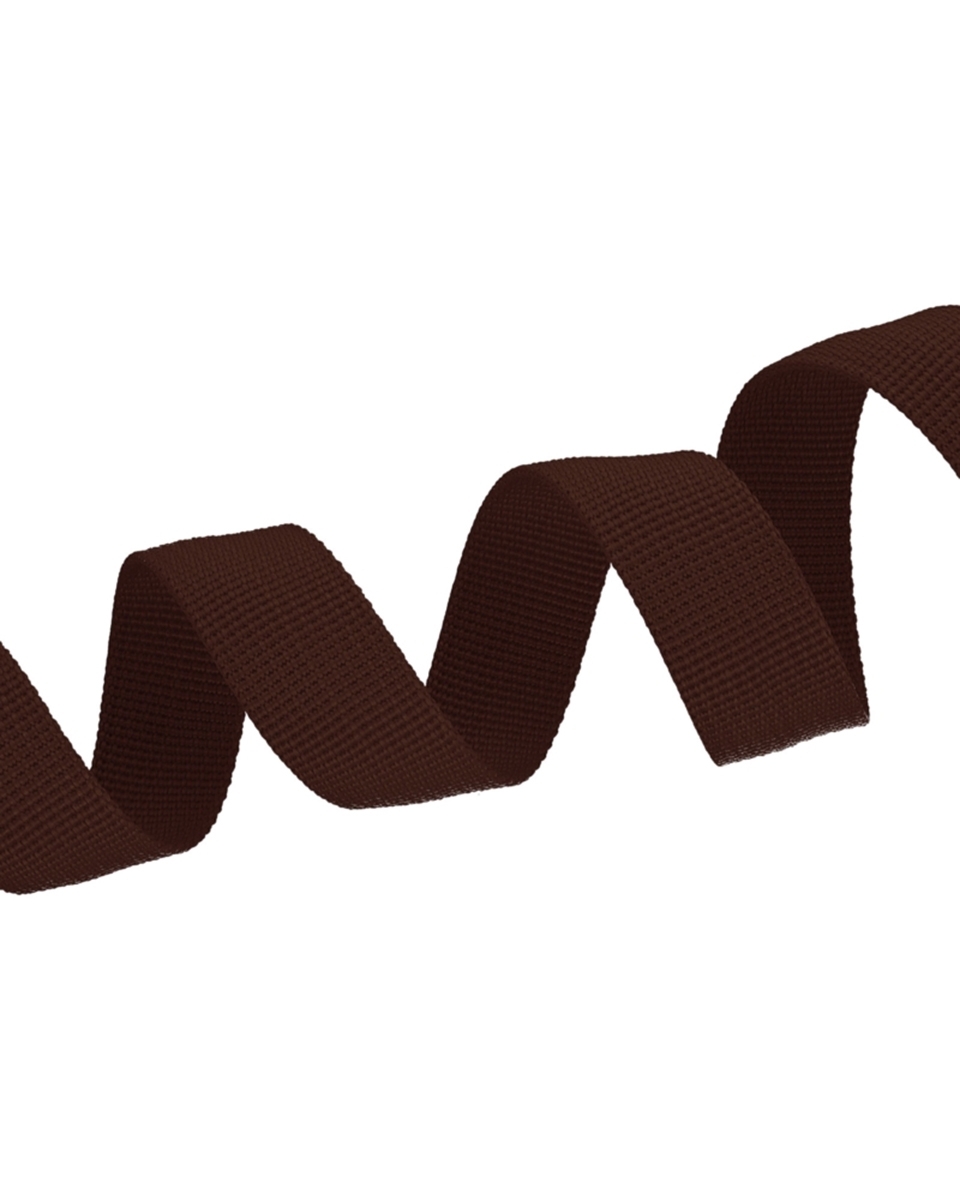 Polyester Webbing P10 (141) dark brown