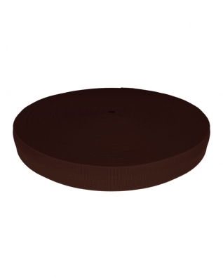 Polyester-Tragband P10 (141) Dunkelbraun