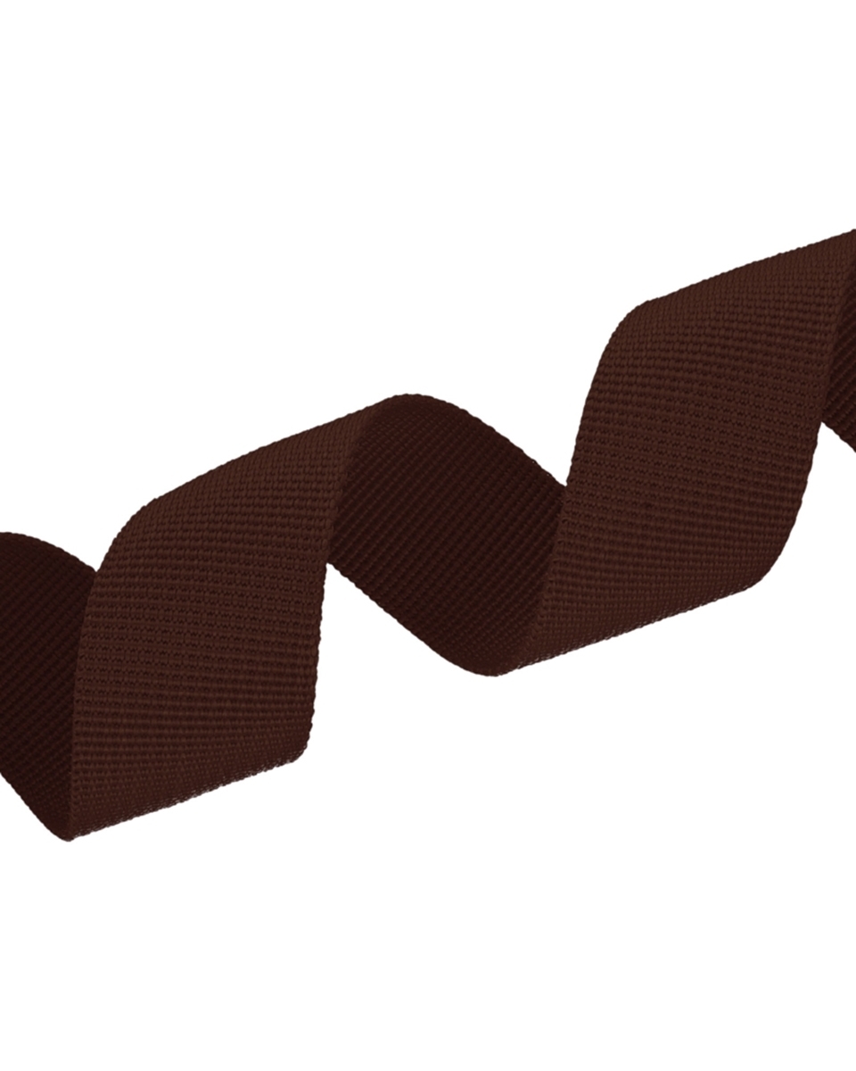 Polyester-Tragband P10 (141) Dunkelbraun