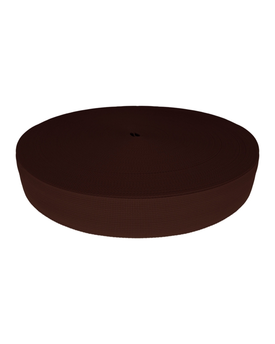 Polyester-Tragband P10 (141) Dunkelbraun