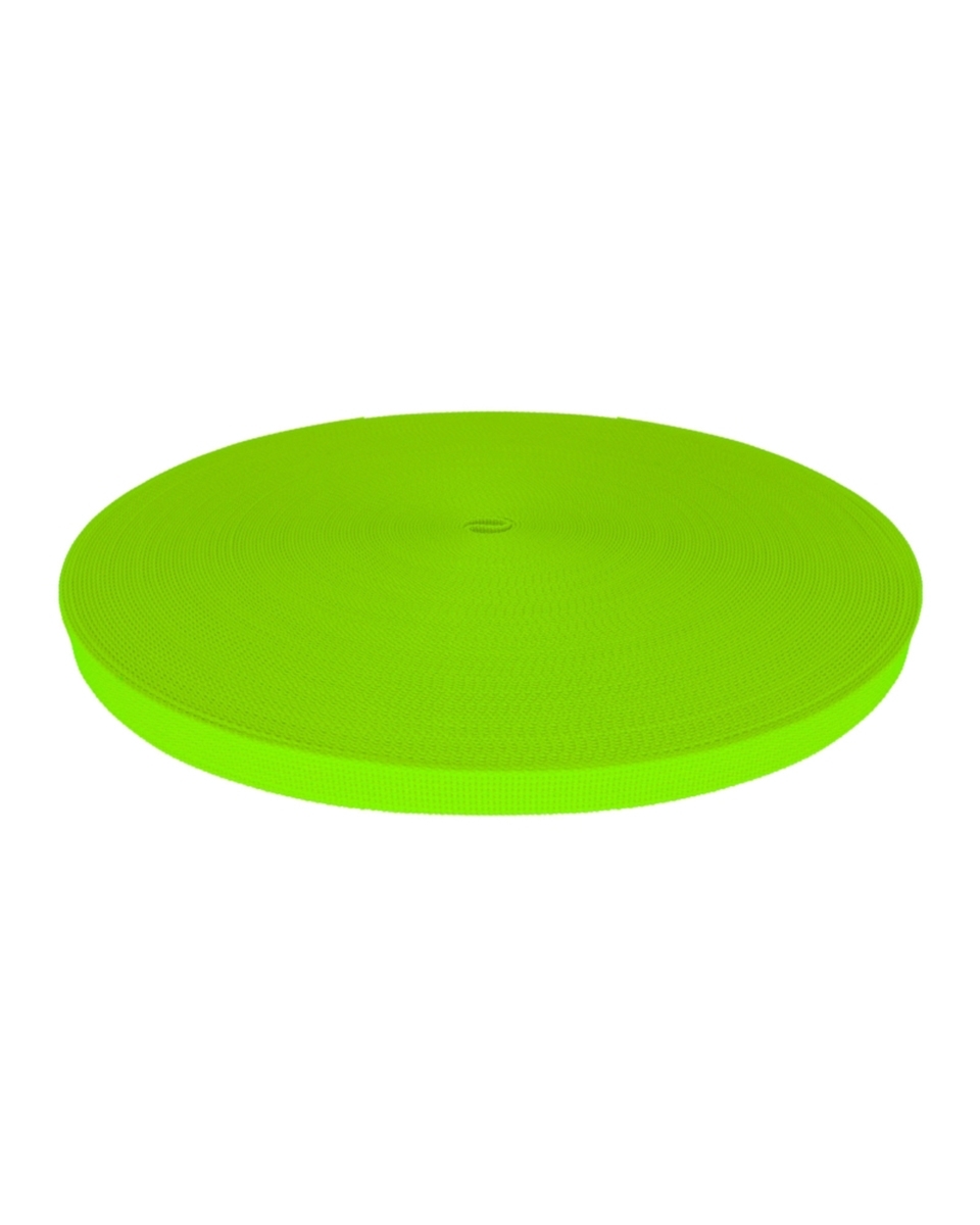 Polyester-Tragband P10 (1003) Neonlimette