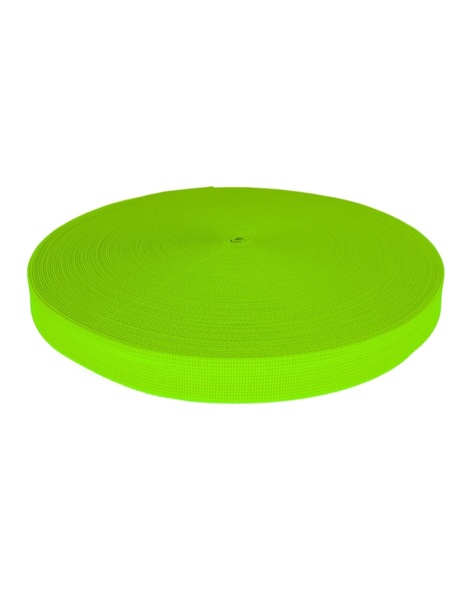 Taśma nośna poliestrowa P10 (1003) neon limonka