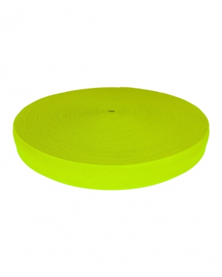 Taśma nośna poliestrowa P10 (1003) neon limonka