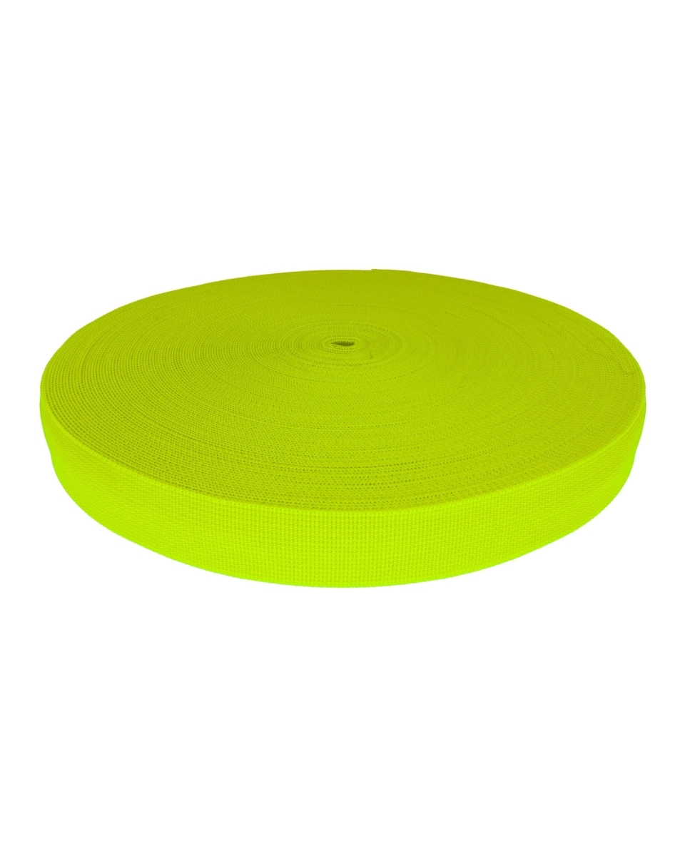 Polyester-Tragband P10 (1003) Neonlimette