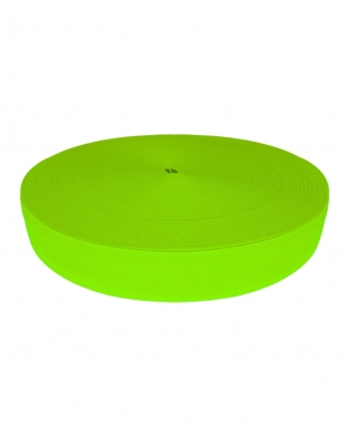 Taśma nośna poliestrowa P10 (1003) neon limonka