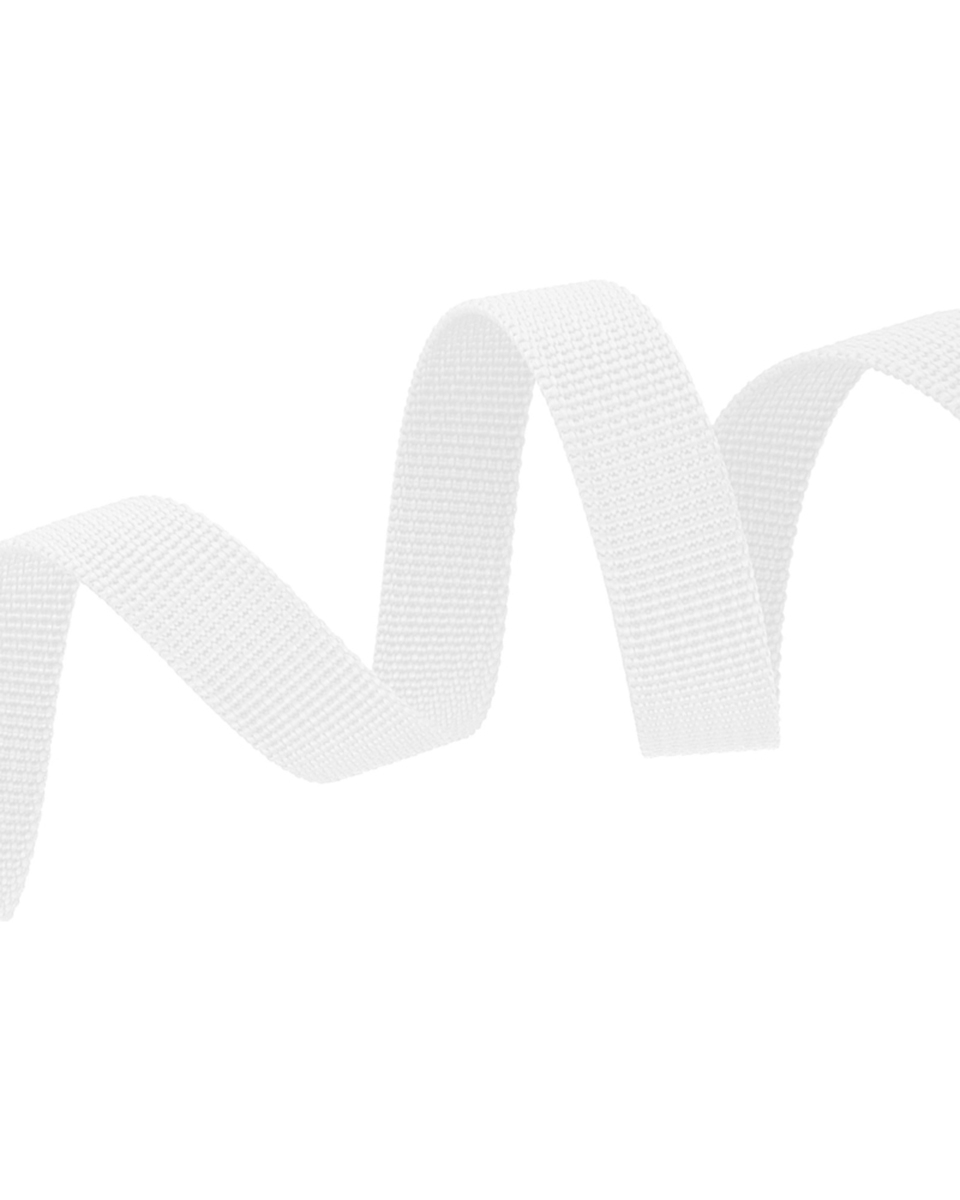 Polyester Webbing P10 (501) white