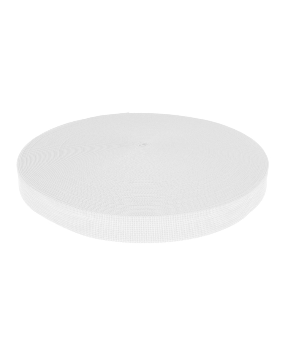 Polyester Webbing P10 (501) white