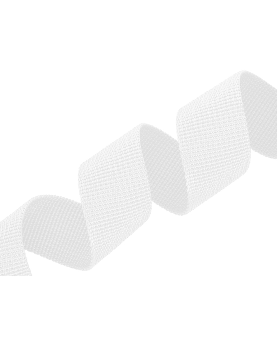 Polyester Webbing P10 (501) white