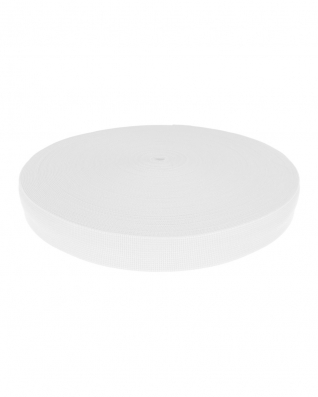 Polyester Webbing P10 (501) white