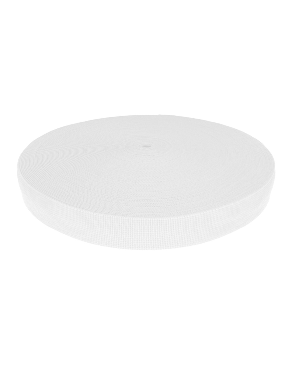 Polyester Webbing P10 (501) white